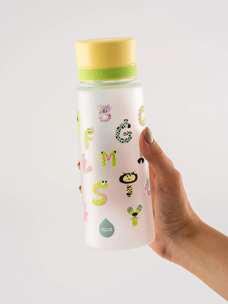 BPA-free plastic drinking bottle "Alpha Zoo"