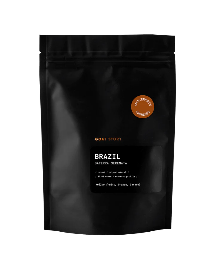 Rūšinės kavos pupelės Goat Story „Brazil - Daterra Sereneta“