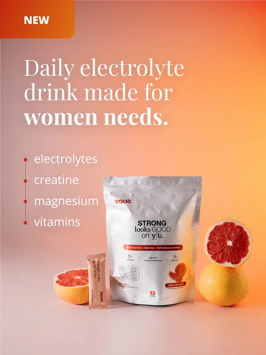 Greipfrutų skonio elektrolitų gėrimas + Kreatinas