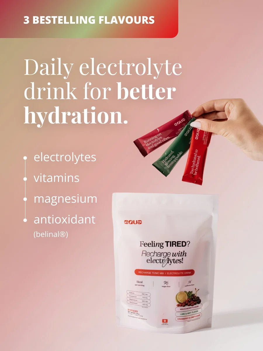 CARRY gertuvė Toffee ir Elektrolitai Recharge Tonic Mix