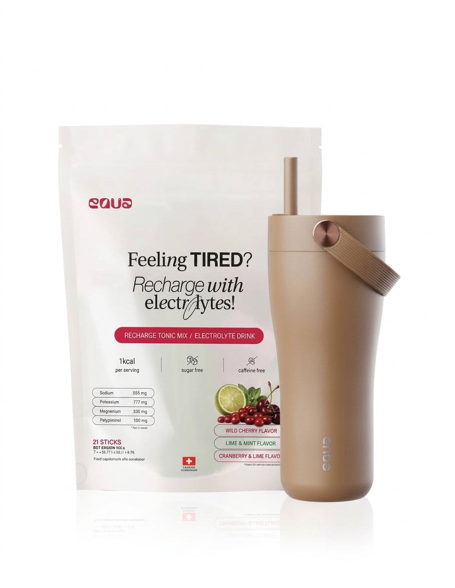 CARRY gertuvė Toffee ir Elektrolitai Recharge Tonic Mix