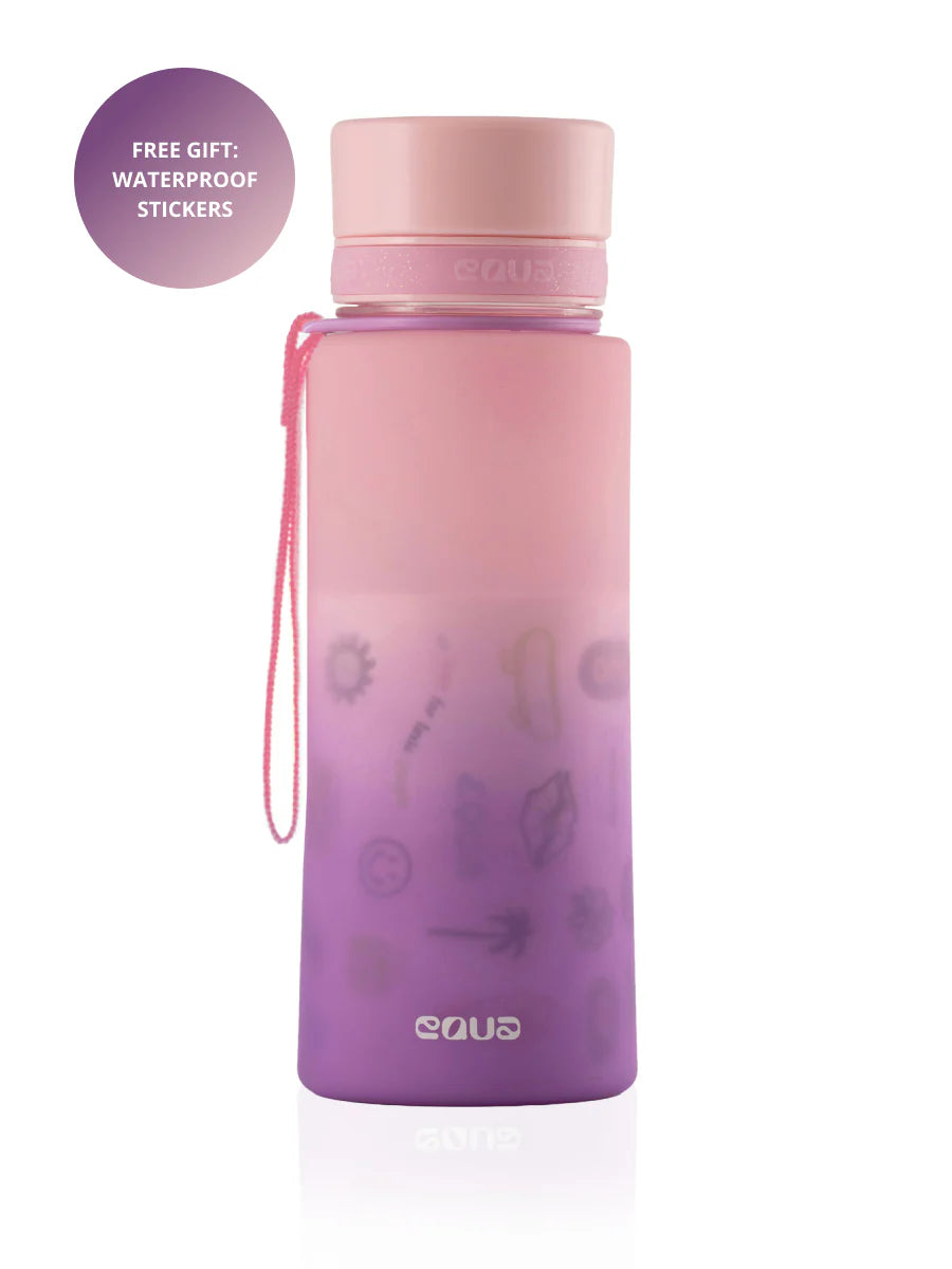 BPA-free plastic drinking bottle "Certified Icon"