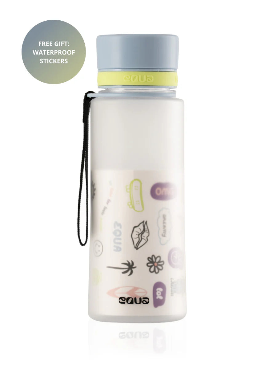 BPA-free plastic drinking bottle "sk8er"