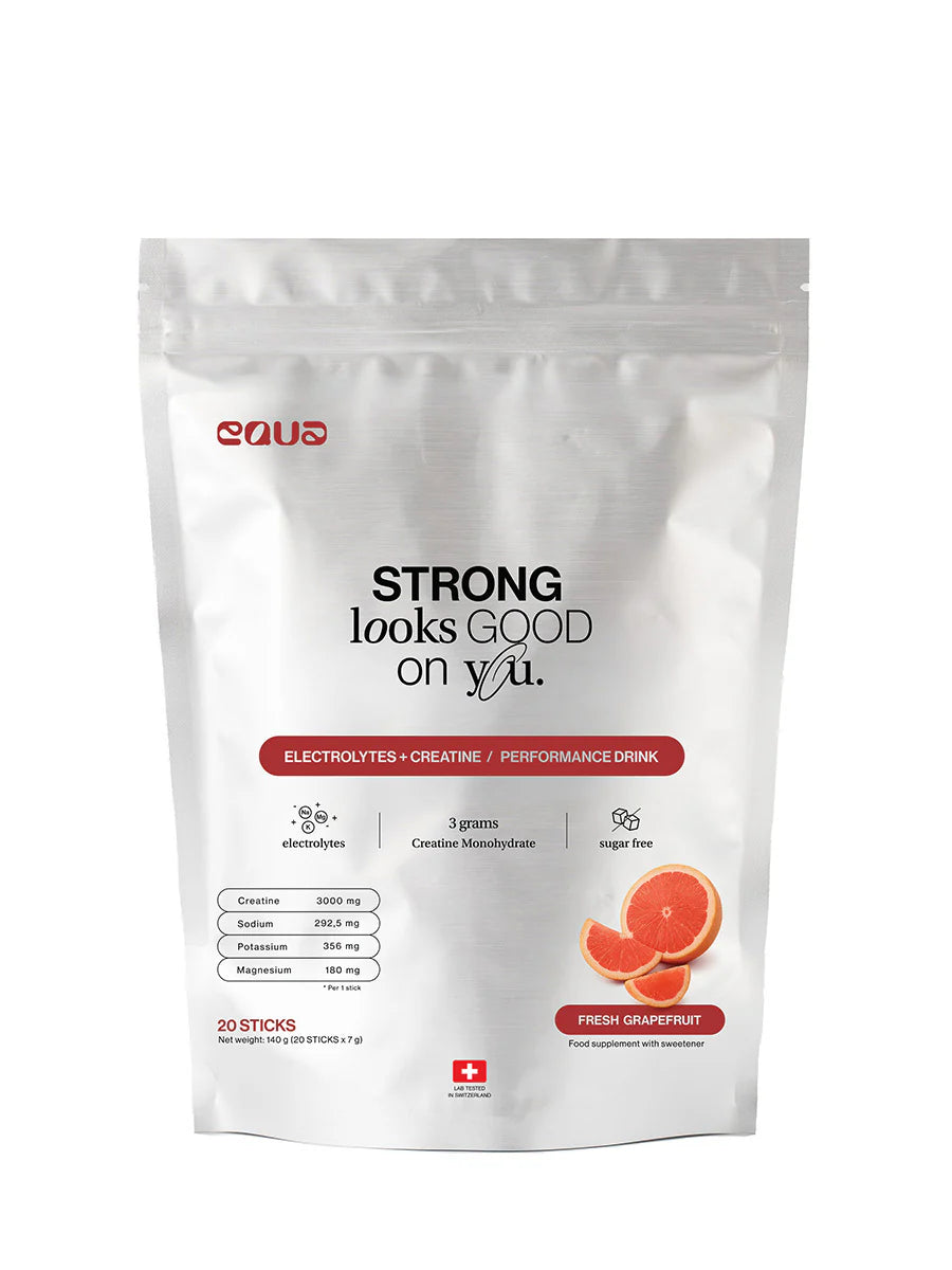 Greipfrutų skonio elektrolitų gėrimas + Kreatinas
