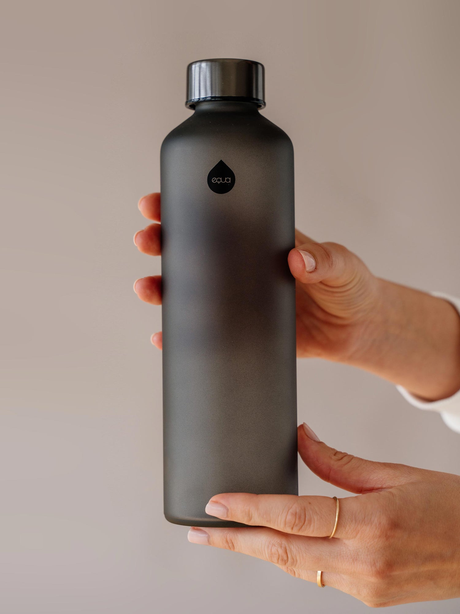 Glass drinking bottle ASH