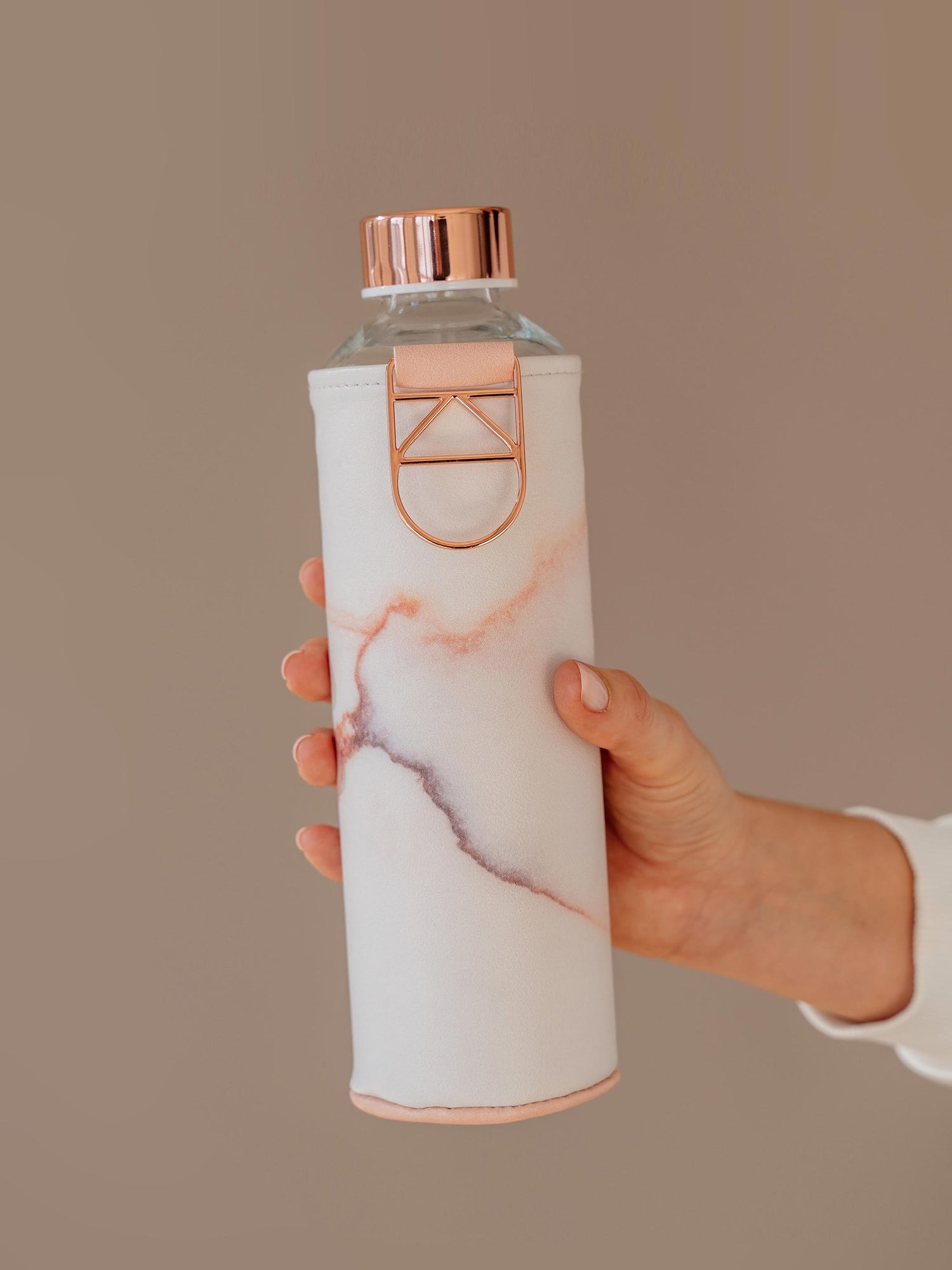 Glass drinking cup LAVA