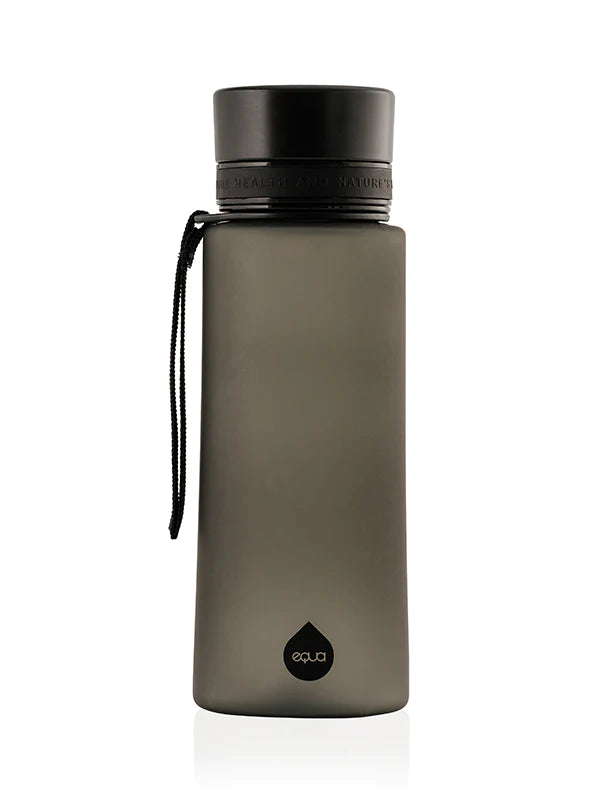 BPA-free plastic drinking bottle "Matte Black"