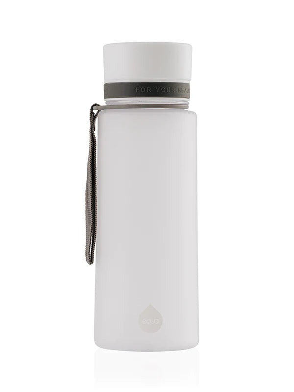 BPA-free plastic drinking bottle "Matte White"