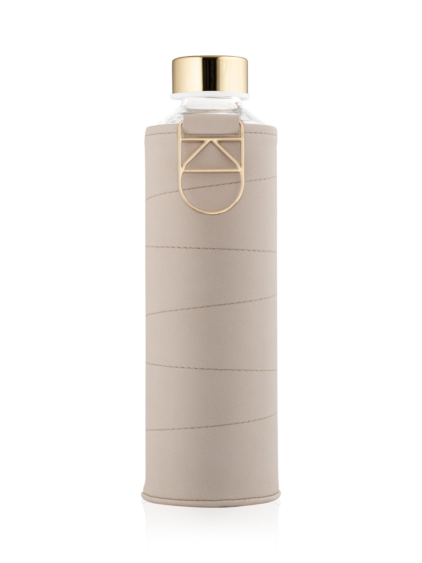 Glass drinking cup BEIGE