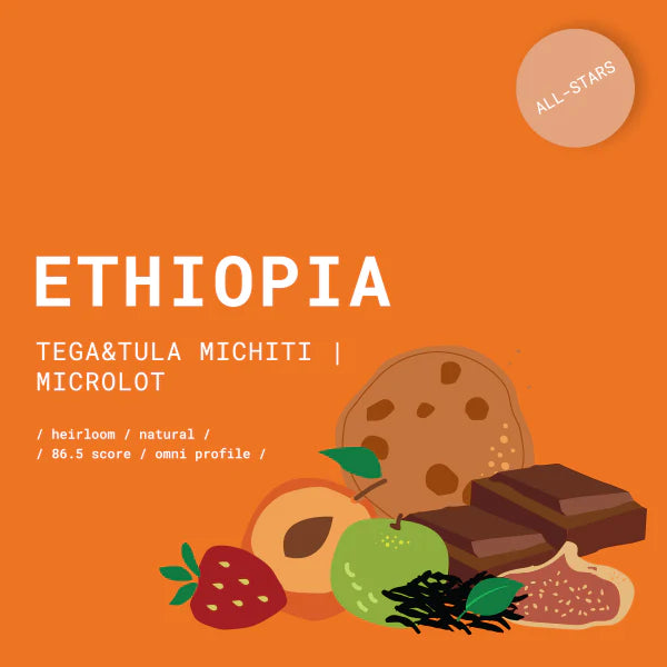 Rūšinės kavos pupelės Goat Story „Ethiopia - Tega&Tula Michiti - Natural“