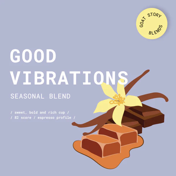 Rūšinės kavos pupelės Goat Story „Good Vibrations“