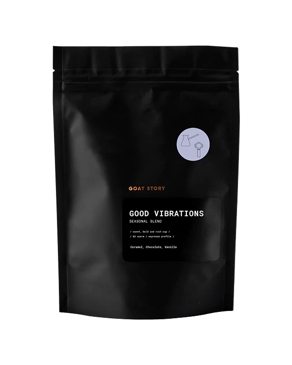 Rūšinės kavos pupelės Goat Story „Good Vibrations“