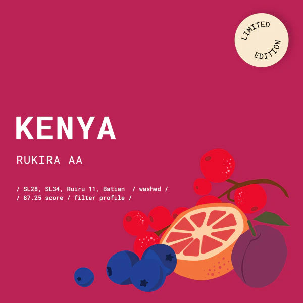 Rūšinės kavos pupelės Goat Story „Kenya - Rukira AA“